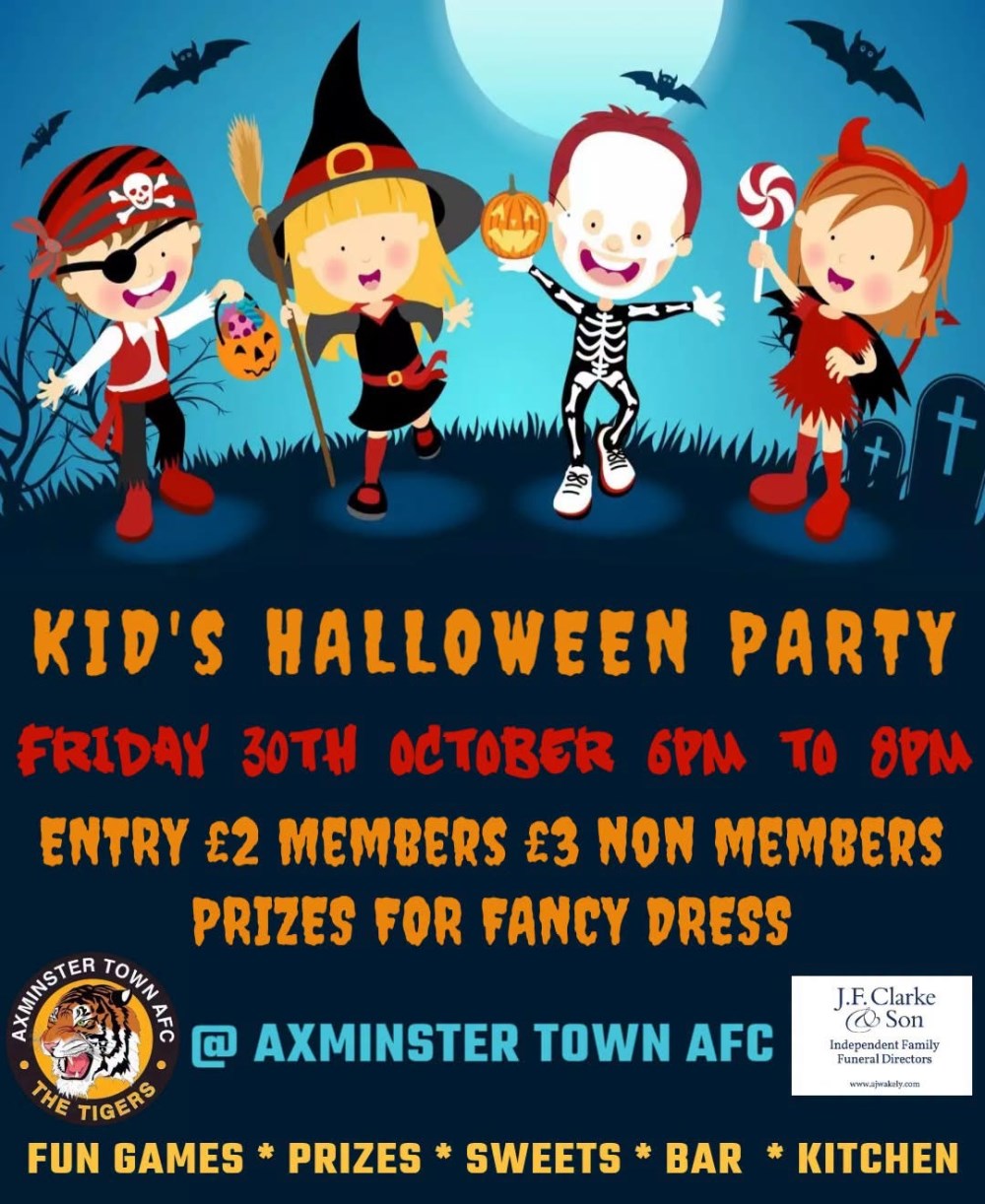 Halloween Party - Axminster Town AFC
