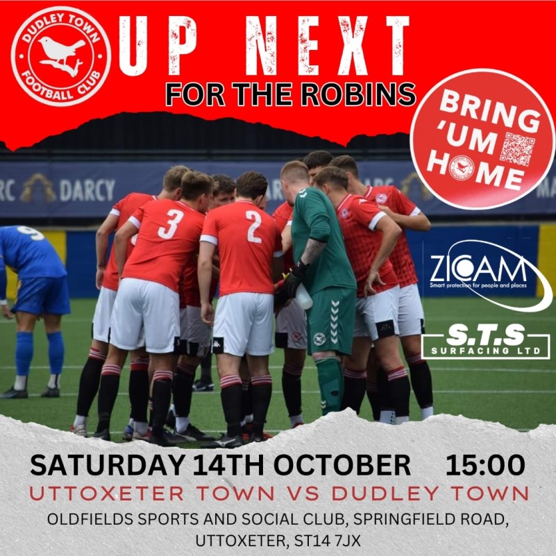 2023/24 Match Preview - Uttoxeter Town (A) - DUDLEY TOWN FC